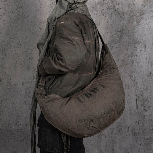 Vintage Crescent Nomad Bag