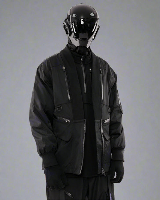 High-Tech Cyberpunk Utility Coat