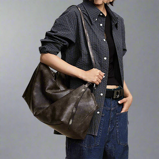 Stylish Double-Strap Shoulder Bag