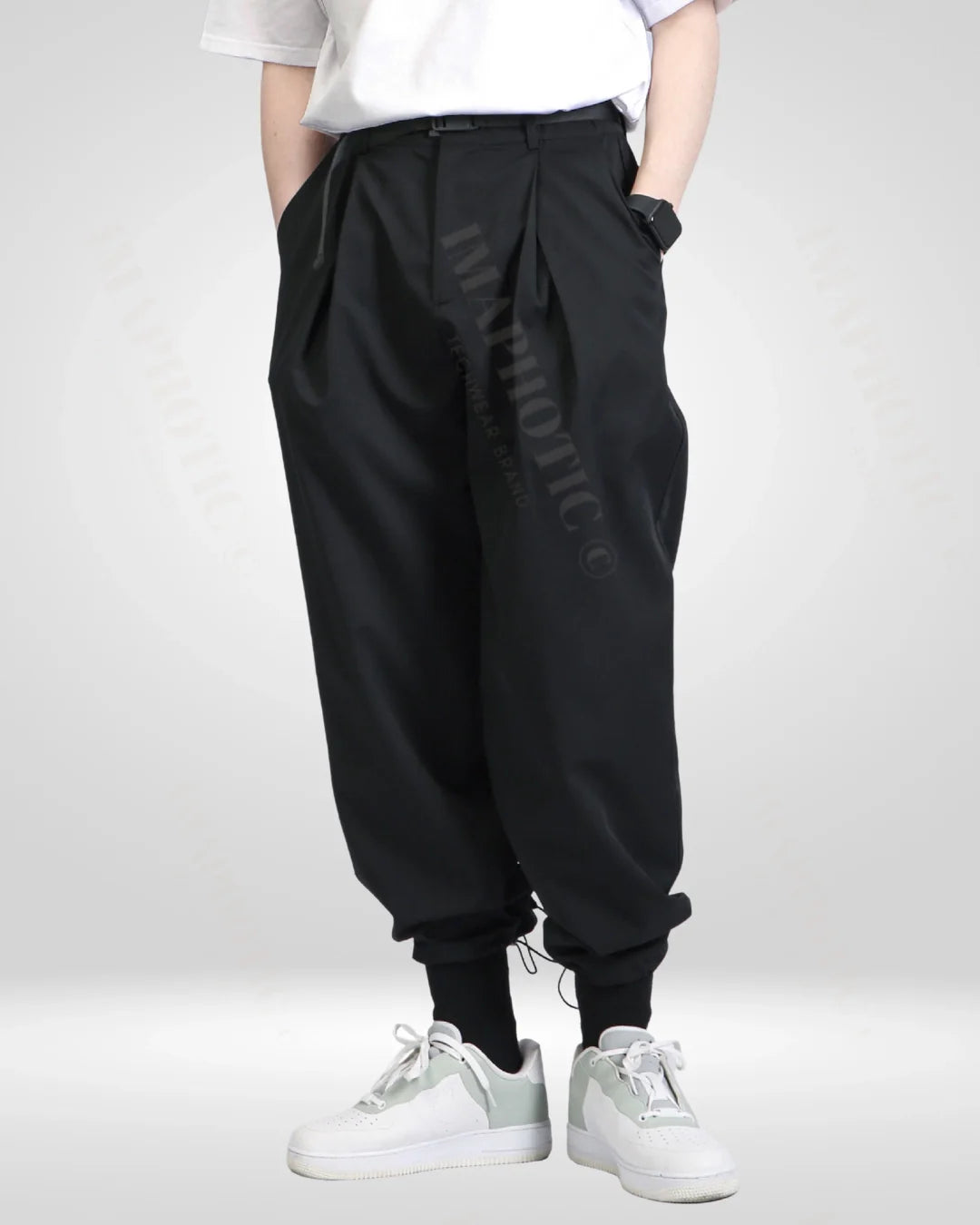 drawstring hem pants