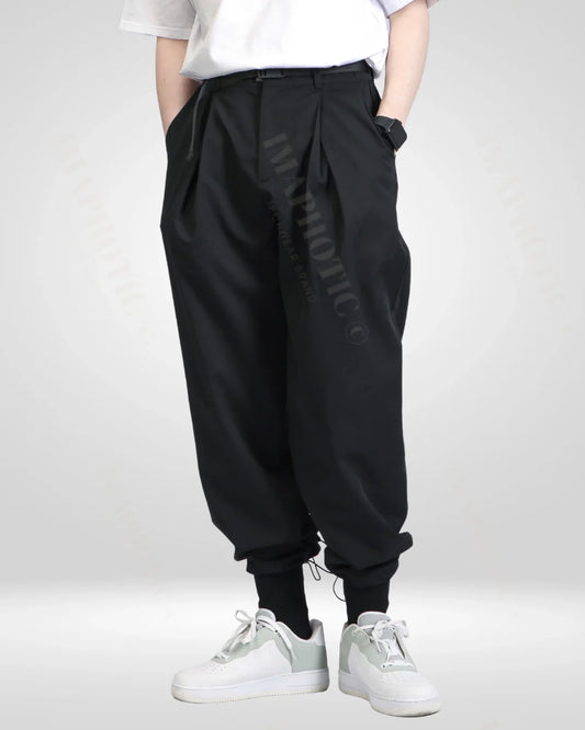 Comfy Drawstring Hem Trousers