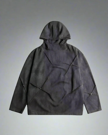 Durable All-Weather Heavy Hoodie -  techwear - All-Weather Heavy Hoodie for Every Adventure