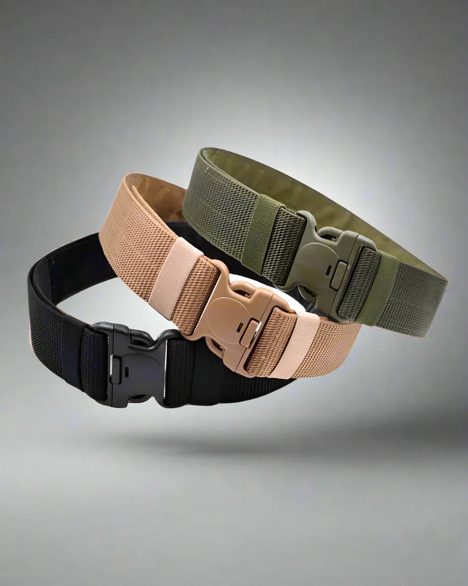 Durable Minimalist Tactical Belt -  ergonomic buckle design - Durable Minimalist Tactical Belt for Everyday Wear