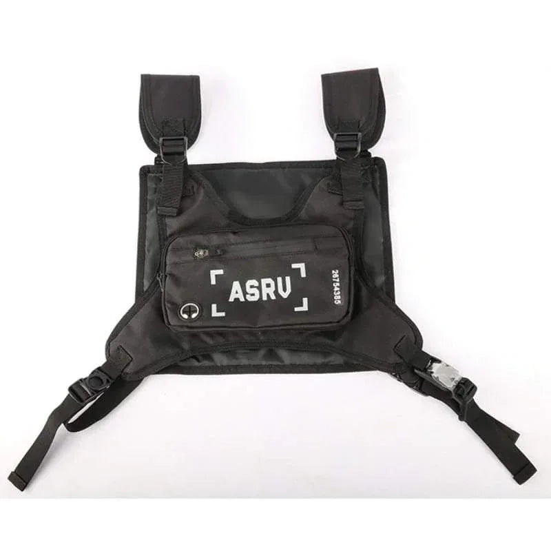 Dynamic Adventure Chest Pack -  comfortable chest pack - Dynamic Adventure Chest Pack in Black and White