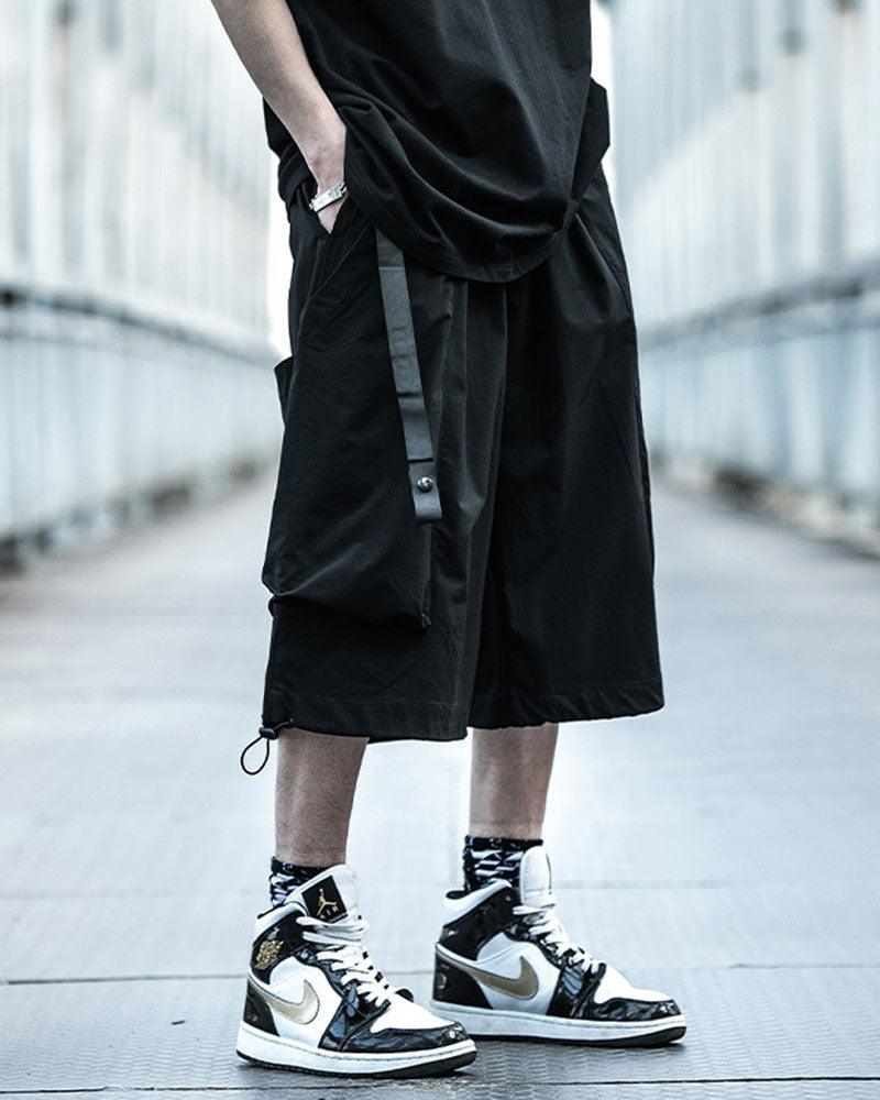 Dynamic City Style Shorts - comfortable waistband shorts - Urban Utility Cargo Shorts for Everyday Wear
