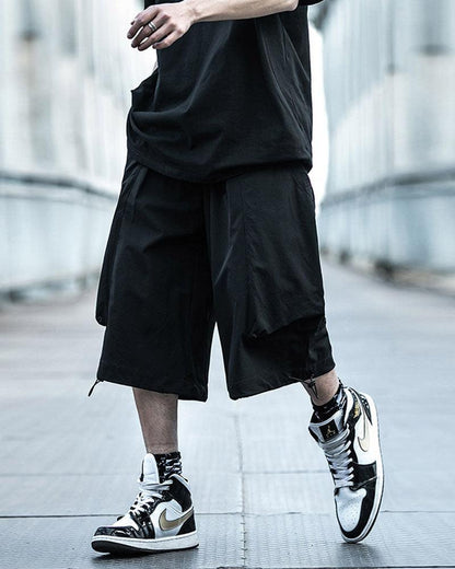 Dynamic City Style Shorts -  loose fit cargo shorts - Urban Utility Cargo Shorts for Everyday Wear