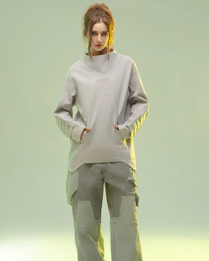 Dynamic Cyberpunk 3D Hoodie -  futuristic aesthetics - Dynamic Cyberpunk 3D Hoodie for Everyday Comfort