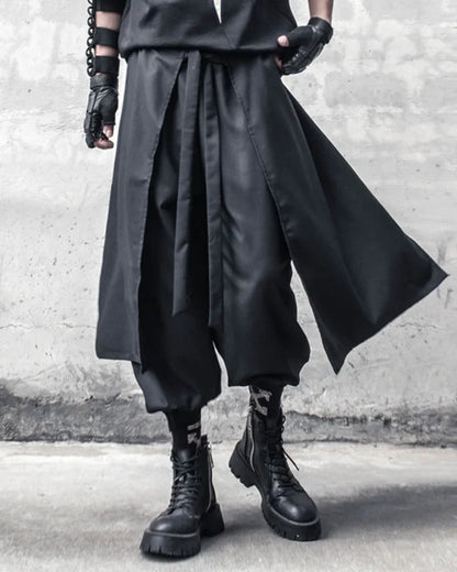 Dynamic Dual-Layer Pants - ninja pants - Dynamic Dual-Layer Pants for Stylish Comfort