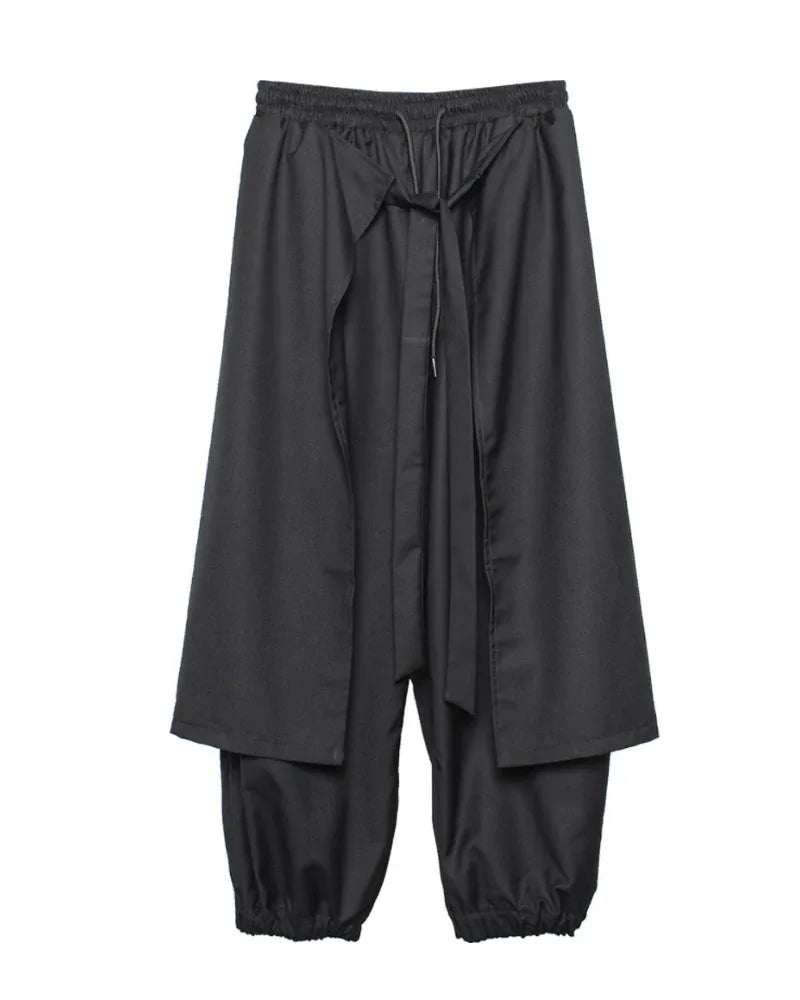 Dynamic Dual-Layer Pants -  stylish casual pants - Dynamic Dual-Layer Pants for Stylish Comfort