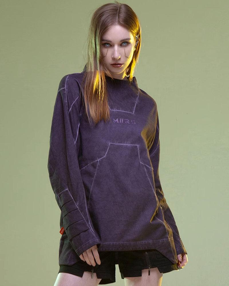 Dynamic Neon 3D Hoodie -  futuristic design - Dynamic Neon 3D Hoodie for Futuristic Style