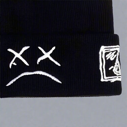 Dynamic Neon Beanie Delight -  neon hat - Trendy Warm Beanie for Winter Comfort