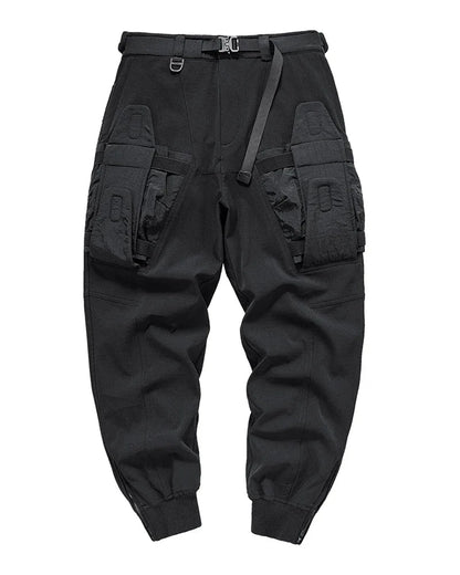 Dynamic Patchwork Tech Pants -  comfortable jogger pants - Dynamic Patchwork Tech Pants for Urban Style