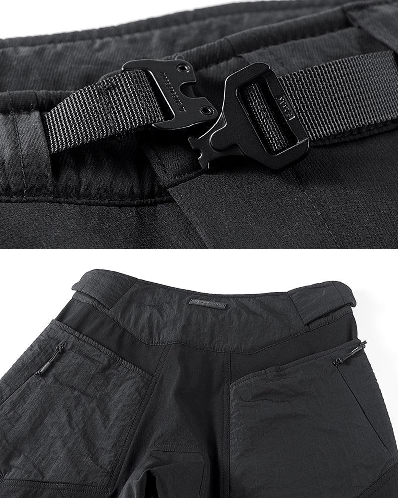 Dynamic Patchwork Tech Pants -  patchwork - Dynamic Patchwork Tech Pants for Urban Style