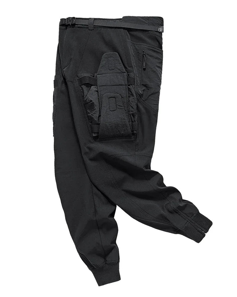 Dynamic Patchwork Tech Pants - tech pants - Dynamic Patchwork Tech Pants for Urban Style