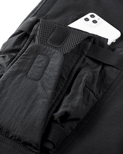 Dynamic Patchwork Tech Pants -  versatile cargo pants - Dynamic Patchwork Tech Pants for Urban Style