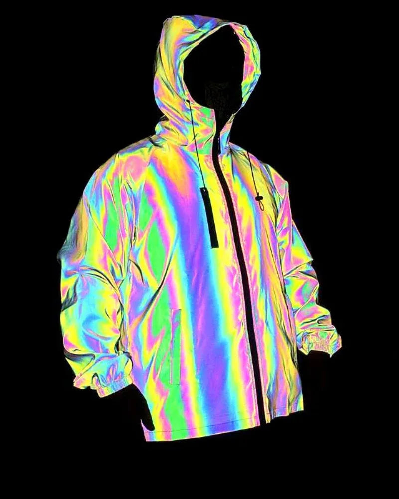 Dynamic Reflective Performance Jacket -  black performance jacket - Dynamic Reflective Performance Jacket for Urban Wear