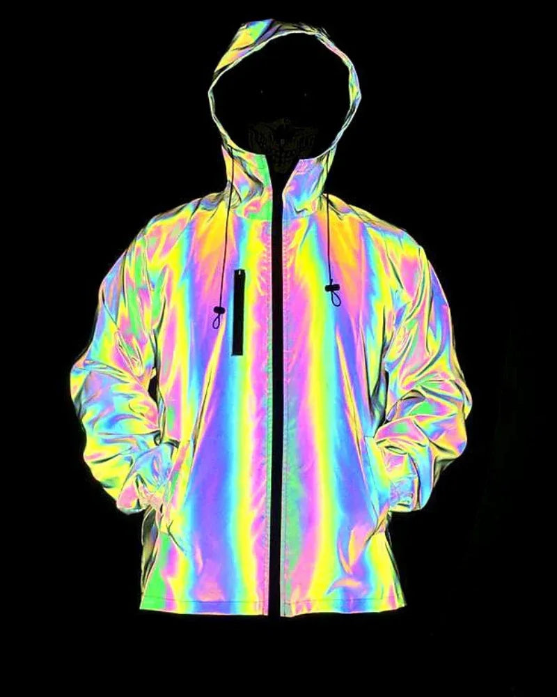 Dynamic Reflective Performance Jacket -  modern urban outerwear - Dynamic Reflective Performance Jacket for Urban Wear