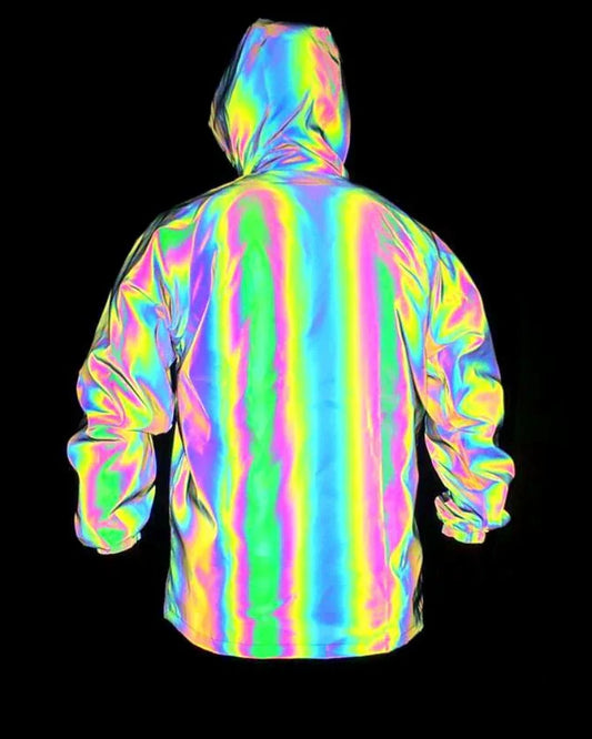 Dynamic Reflective Performance Jacket - reflective techwear - Dynamic Reflective Performance Jacket for Urban Wear