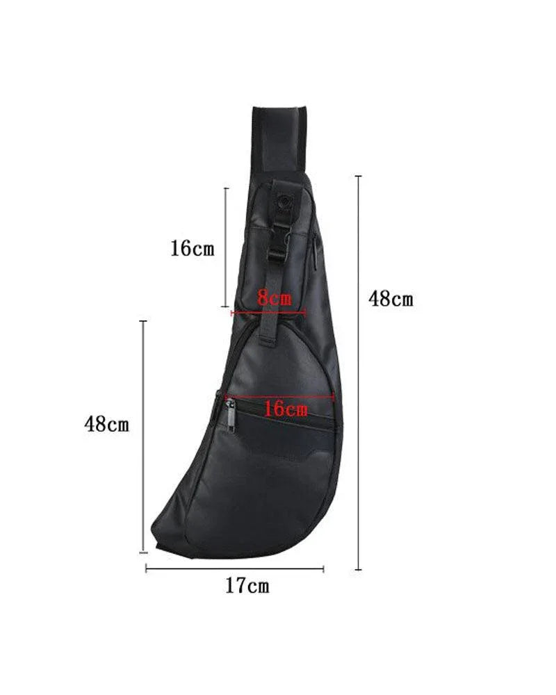Dynamic Sling Chest Bag -  techwear - Lightweight Sling Chest Bag for Outdoor Use
