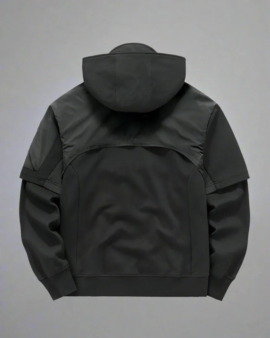 Dynamic Two-Tone Tactical Hoodie -  durable - Two-Tone Tactical Hoodie for Everyday Comfort