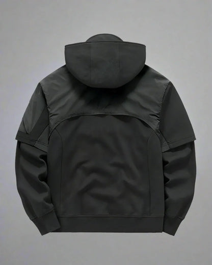 Dynamic Two-Tone Tactical Hoodie -  durable - Two-Tone Tactical Hoodie for Everyday Comfort