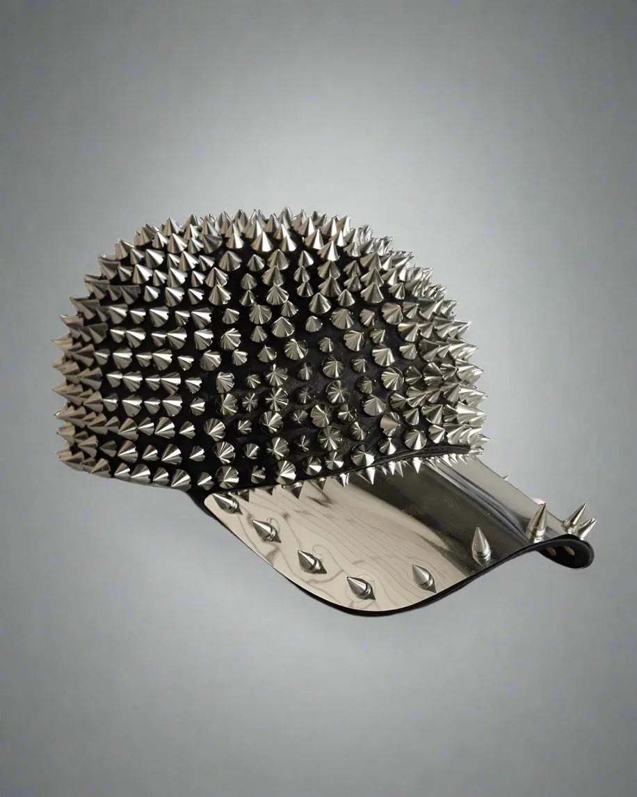 Edgy Rivet Adventure Cap -  fashionable hat - Stylish Rivet Adventure Cap for Daily Use