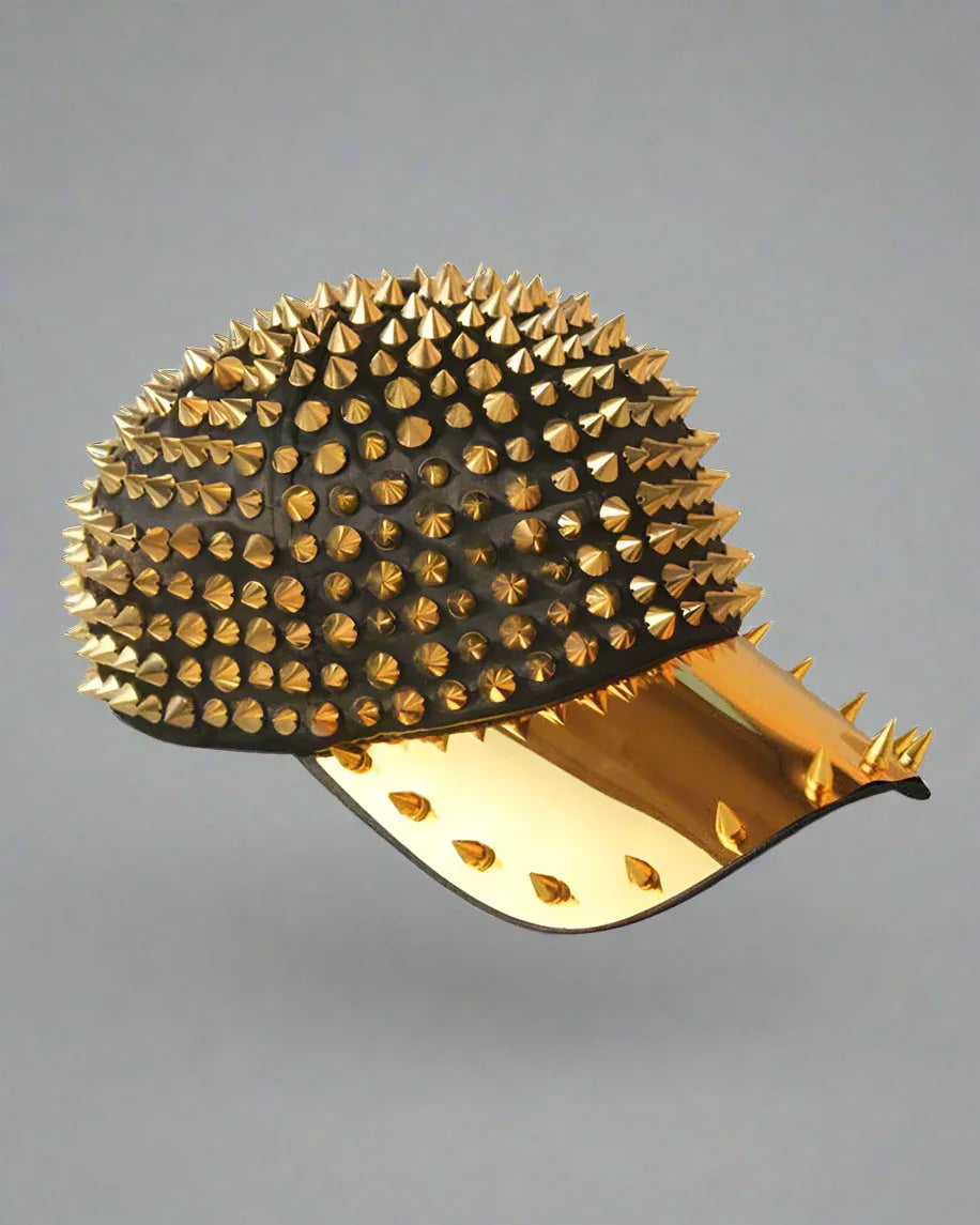 Edgy Rivet Adventure Cap -  stylish cap - Stylish Rivet Adventure Cap for Daily Use