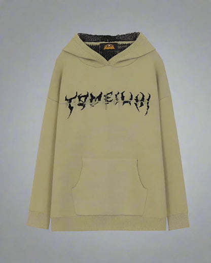 Edgy Urban Skull Hoodie - stylish techwear hoodie - Edgy Urban Skull Hoodie for Everyday Style