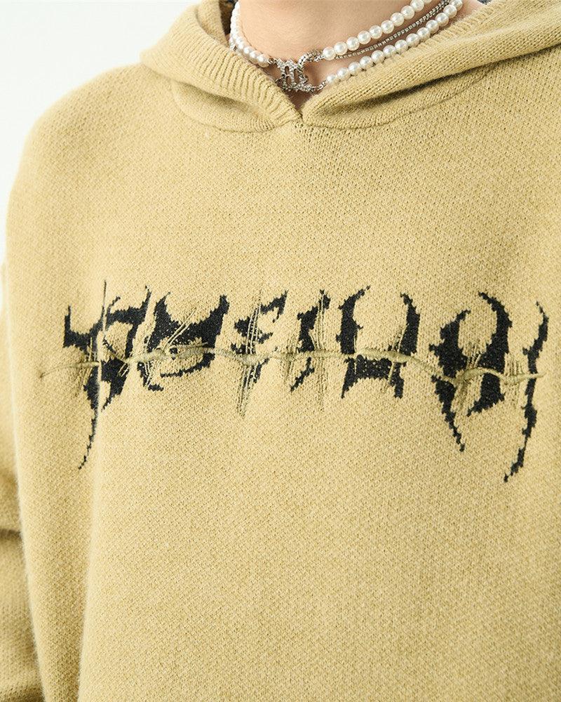 Edgy Urban Skull Hoodie -  urban style - Edgy Urban Skull Hoodie for Everyday Style