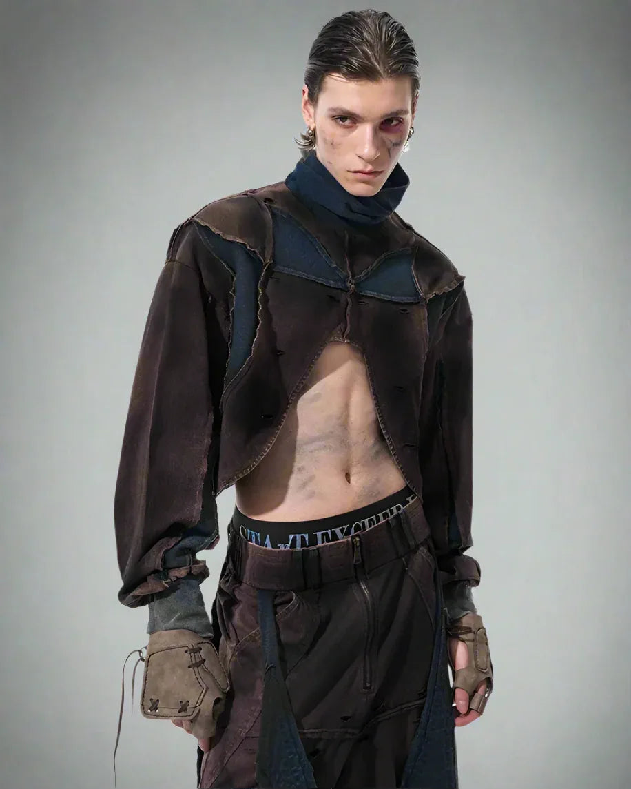 Edgy Urban Techwear Ensemble -  modular layering - Urban Techwear Set for Modern City Adventurers