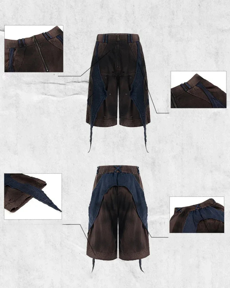 Edgy Urban Techwear Ensemble - techwear outfit - Urban Techwear Set for Modern City Adventurers