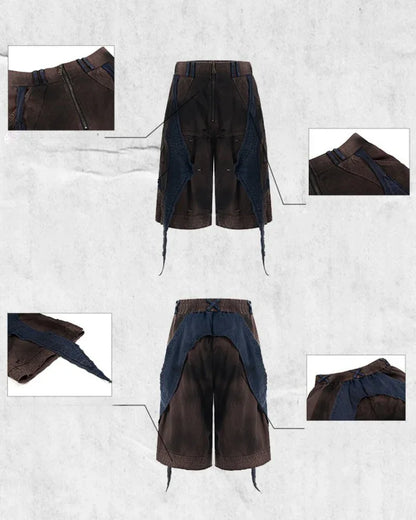 Edgy Urban Techwear Ensemble - techwear outfit - Urban Techwear Set for Modern City Adventurers