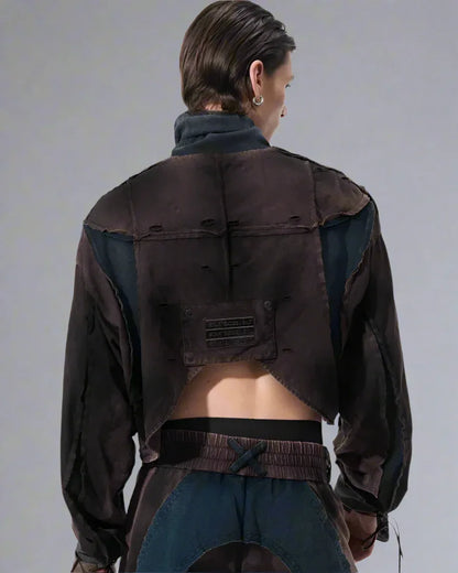 Edgy Urban Techwear Ensemble -  urban streetwear - Urban Techwear Set for Modern City Adventurers