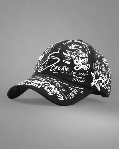 Edgy Urban Vibe Cap -  streetwear aesthetics - Edgy Urban Vibe Cap for Modern Style
