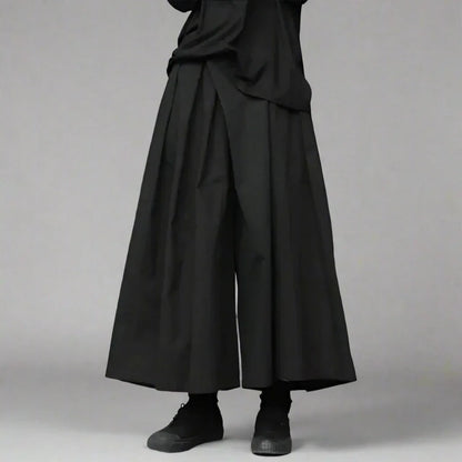Effortless Chic Wide Leg Pants -  ankle length - Stylish Wide Leg Ankle Pants for Comfort