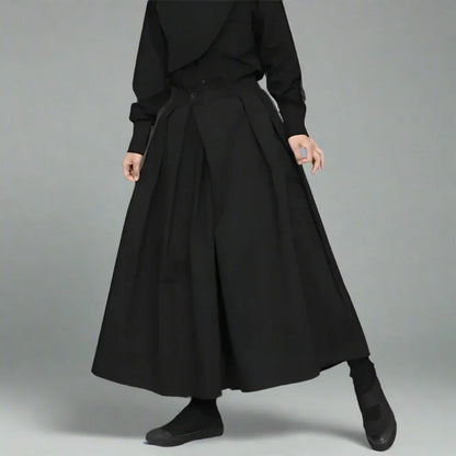 Effortless Chic Wide Leg Pants -  comfortable unisex pants - Stylish Wide Leg Ankle Pants for Comfort
