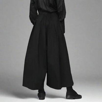 Effortless Chic Wide Leg Pants - wide leg pants - Stylish Wide Leg Ankle Pants for Comfort
