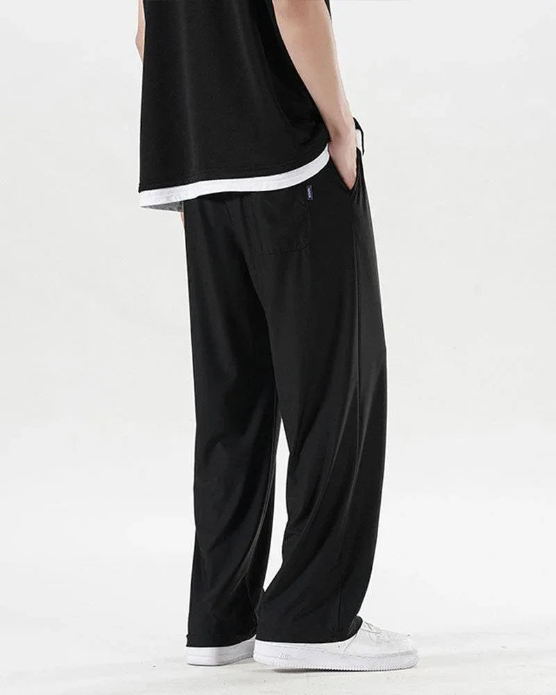 Effortless Chic Wide Leg Trousers -  breathable trousers - Effortless Chic Wide Leg Trousers for Summer
