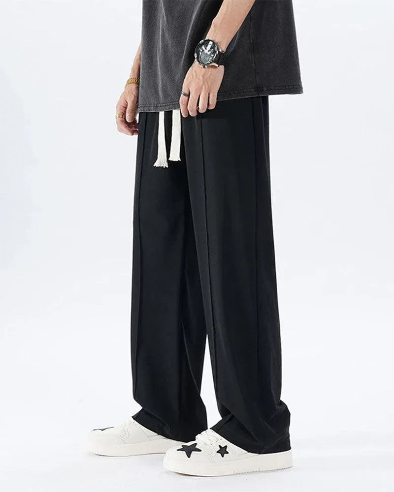Effortless Comfort Wide Leg Pants -  black pants - Comfortable Wide Leg Pants for Summer Style