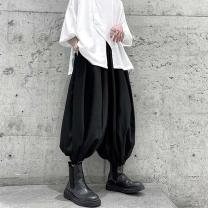 Effortlessly Stylish Harem Pants -  comfortable pants - Chic Japanese Harem Pants for Effortless Style