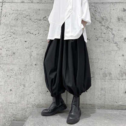 Effortlessly Stylish Harem Pants - harem pants - Chic Japanese Harem Pants for Effortless Style