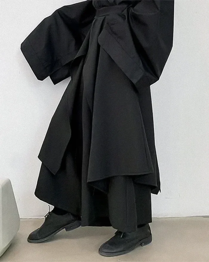 Elegant Japanese Black Pants -  black pants - Elegant Japanese Black Pants for Every Occasion