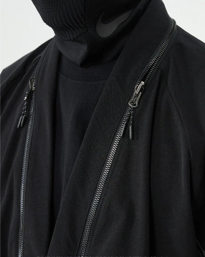 Elegant Japanese Kimono Wrap -  black - Stylish Water-Repellent Japanese Kimono Wrap