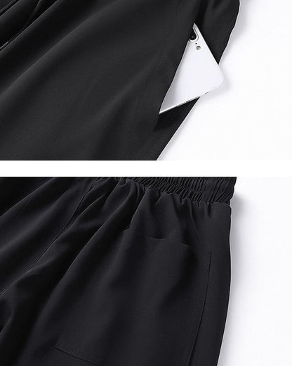 Elegant Silk Straight Leg Pants - silk pants - Silk Straight Leg Pants for Summer Comfort