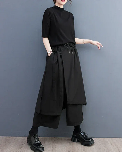 Elegant Women's Hakama Pants -  elegant pants - Elegant Women's Hakama Pants for Modern Style