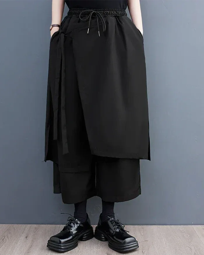 Elegant Women's Hakama Pants - stylish hakama pants - Elegant Women's Hakama Pants for Modern Style