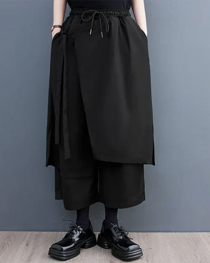 Elegant Women's Hakama Pants - stylish hakama pants - Elegant Women's Hakama Pants for Modern Style