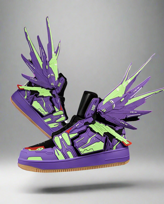 Elevated Winged Sneakers - sneakers - Versatile Elevated Winged Sneakers in Bold Colors