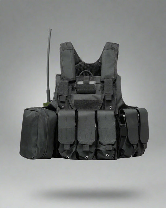 Elite Tactical Survival Vest - tactical techwear for outdoor - Tactical Survival Vest for Outdoor Adventures