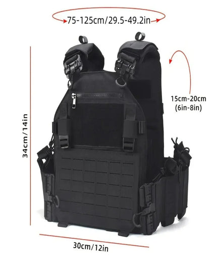 Elite Tactical Vest Adventure -  techwear vest - Tactical Vest for Urban Exploration and Adventure